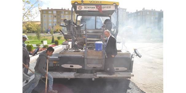 Bünyan Belediyesi Fen İşleri Müdürlüğü Yol Yapım Onarım Çalışmaları